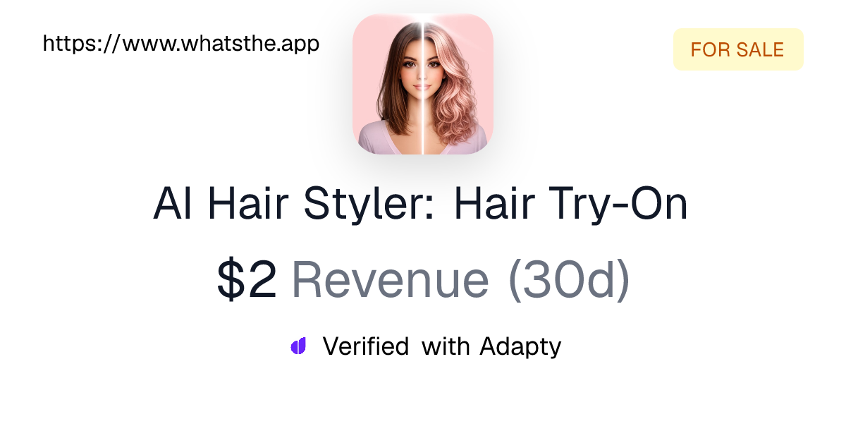 AI Hair Styler: Hair Try-On | whatsthe.app